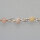 Silberkette mit pink Opal