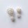Bead, Wire Wrapped 8mm / 10 pieces / silver