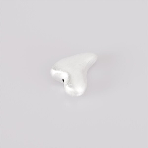 Heart, satin finish