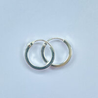 12mm / 5 pair / silver