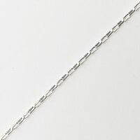 Silberkette 2,5 x 1,5mm / 1cm / silber