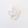 Angel Pendant  12 x 10mm / 5 pieces / silver