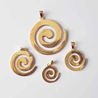 Spirale 20mm / 1 Stück / gold