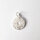 Pendant 16mm / 2 pieces / silver