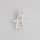 Angel Pendant 12mm / 5 pieces / silver