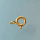 Spring Ring 5mm / 20 pieces / gold