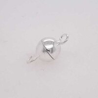 Magnetverschluss 6mm / 1 Stück / silber