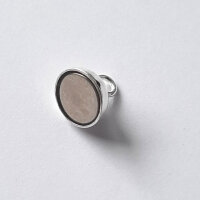 Magnetverschluss 6mm / 1 Stück / silber