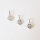 Neck Chakra, mini 6mm / 20 piece / silver