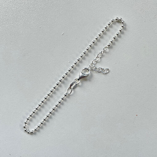 Armkettchen 16+3cm / 1,5mm / 3 Stück / silber