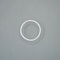 Kreis 22mm / 10 Stück / silber