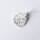 Leaf Charm 11 x 11mm / 5 Pieces / silver