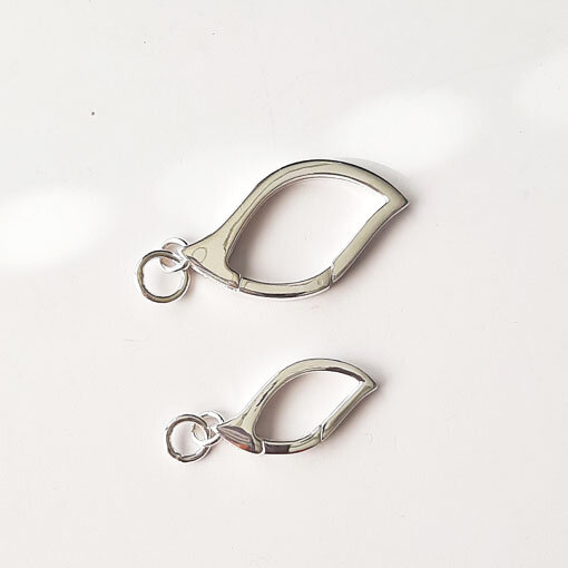 Karabiner 20mm / 1 Stück / silber