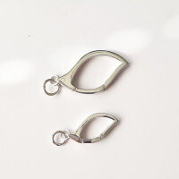 Karabiner 20mm / 1 Stück / silber