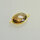 Rauchquarz 19 x 15mm / 3 Stück / gold