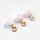 Pink Chalcedony Pendant 10mm / 1 piece / silver