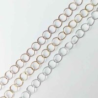 Silver Chain  10mm / 1cm / rosé