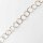 Silver Chain  10mm / 1cm / rosé