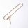 Armkettchen 16+3cm / 3 Stück / gold
