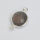Smoky Quartz 11mm / 5 pieces / silver