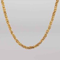 Silberkette, vergoldet 42cm / 1,9mm / 1 Stück / gold