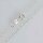 Silver Rolo Chain, faceted 100cm / 2,2mm / 1 piece / silver