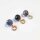Iolite Pendant 8mm / 1 piece / rose