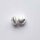 Linse 12 x 8mm / 10g / ca. 9 Stück / silber