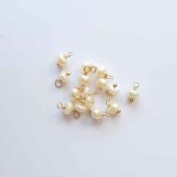Süsswasserperle Süßwasserperle 3mm / 10g...