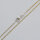Silver Chain 60cm / 1 piece / gold