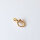 Karabiner 24 x 13mm / 1 Stück / gold