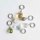 Semi Precious Gemstone Drop  Peridot / 5g / approx. 13 pieces / silver