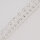 Silver Rolo Chain, faceted 90cm / 3,5mm / 1 piece / silver