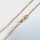 Silver ball Chain, faceted 45cm / 1,8mm / 1 piece / gold