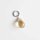 Semi Precious Gemstone Drop Topas / 5g / approx. 9 pieces / silver