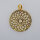 Mandala Pendant 25mm / 1 piece / gold