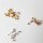 Crimp Tube 2 x 1,5mm / 10g / approx. 500 pieces / gold