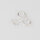 S-Shape Hook 14 x 8mm / 10 pieces / silver