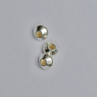 Kegel 4mm / 10g / ca. 97 Stück / silber