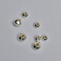 Kegel 4mm / 10g / ca. 97 Stück / silber