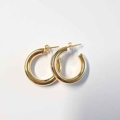 Creole  23mm / 1 pair / gold