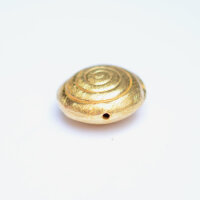 Spiral Bead 12mm / 1 piece / gold