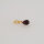 Semi Precious Gemstone drop Citrin / 5g / approx. 10 pieces / gold