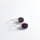Halbedelstein Ohrhänger Amethyst / 1 Paar / silber