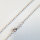 Classic Ball Chain 2,0mm / 90cm / 1 piece / silver