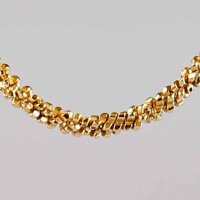 Silberkette, vergoldet 42cm / 1,1mm / 1 Stück / gold