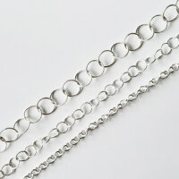 Silver Chain 12,5mm / 1cm / silver