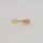 Semi Precious Gemstone drop  pink Opal / 5g / approx. 13 pieces / gold