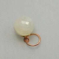 Mondsteinkugel 12mm / 3 Stück / rosé