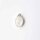 Smoky quartz 18 x 13mm / 3 pieces / silver